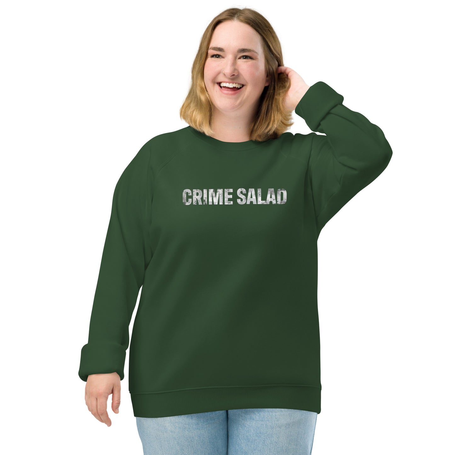 it's an organic salad.. oh, I mean sweater